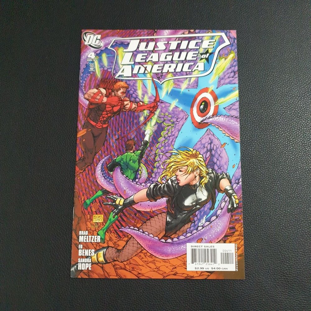 Justice League Of America 4 Jan 2007 Comic Book Collector Bagged Boarded